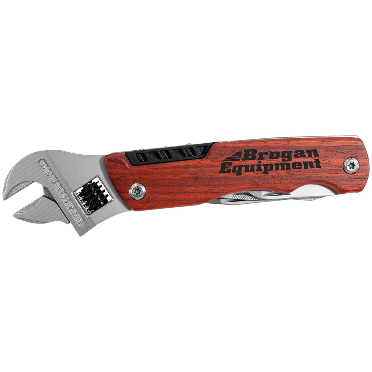 6 1/2" Wrench Multi-Tool with Wood Handle/Bag 1