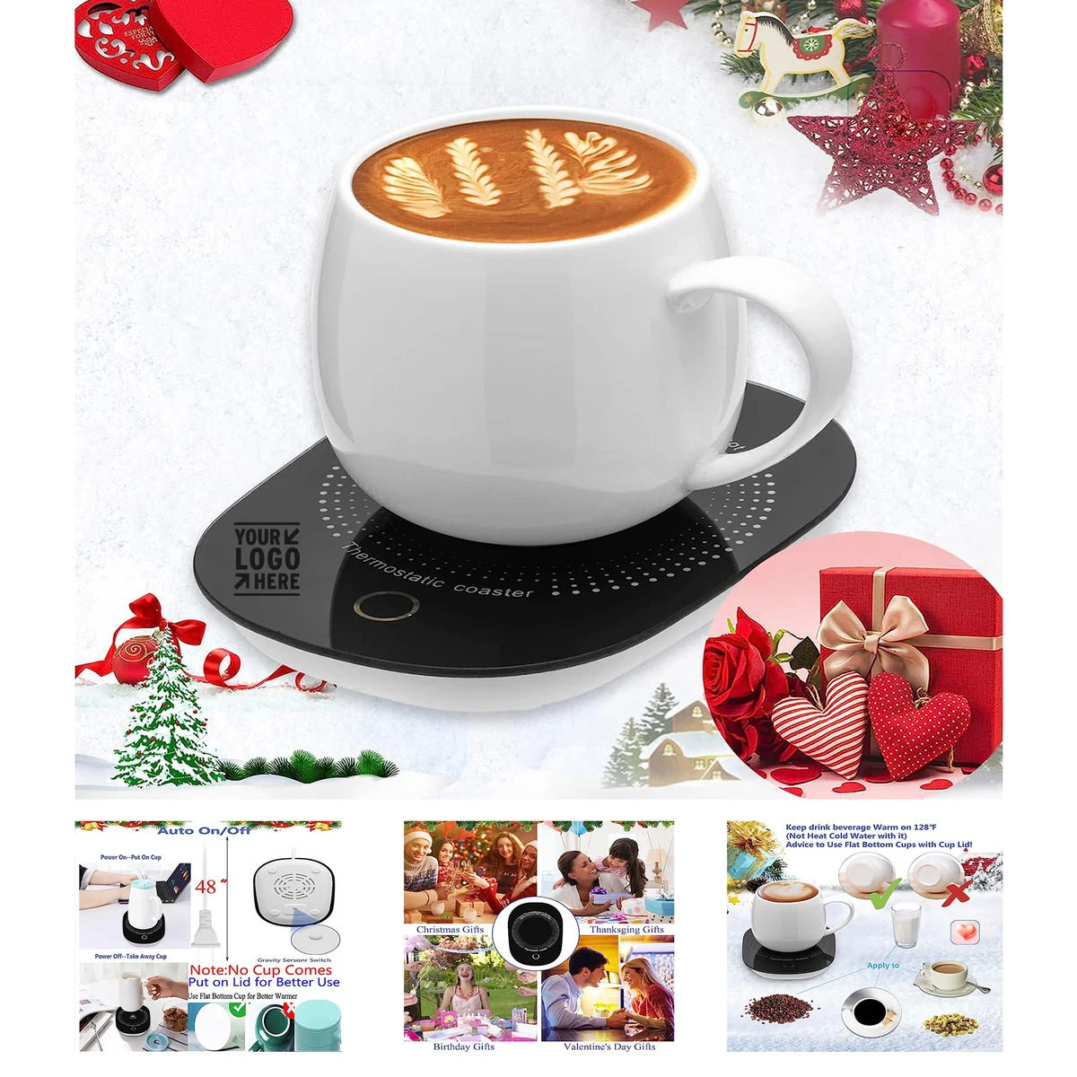 Coffee Mug Warmer for Desk with Auto Shut Off 1