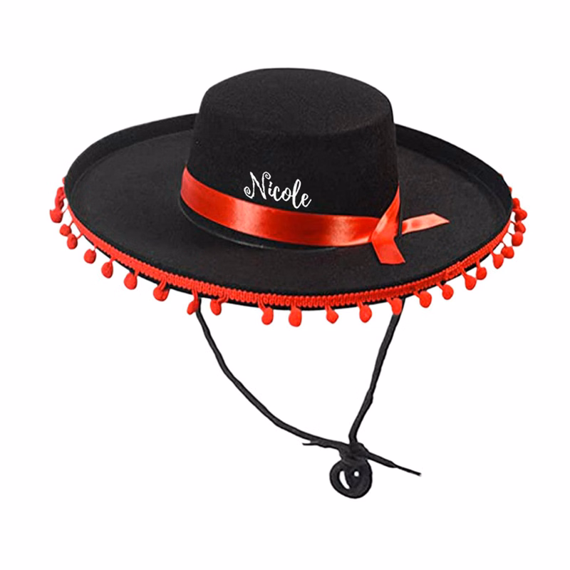 Felt Spanish hat