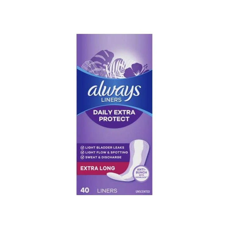 Always Daily Extra Protect Liner 40 Count 1