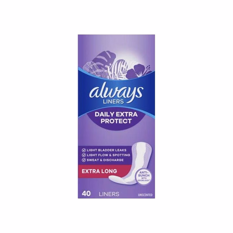 Always Daily Extra Protect Liner 40 Count