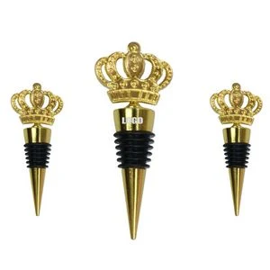 Regal Crown Shaped Wine Cork Bottle Stopper 1