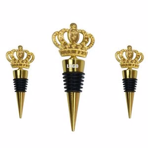 Regal Crown Shaped Wine Cork Bottle Stopper
