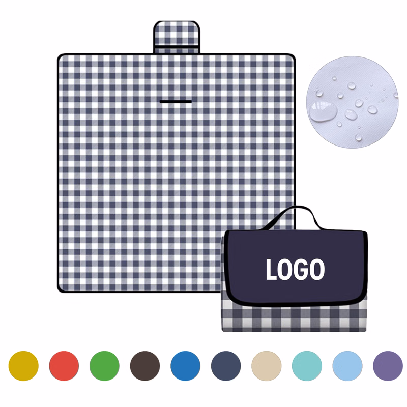 Foldable Outdoor Picnic Blanket 59" x 59"