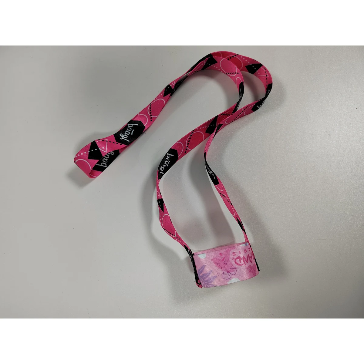 Polyester Lanyard w/Wine Holder 1
