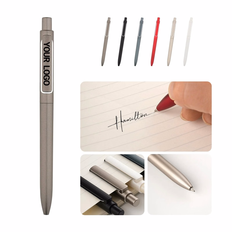 Plastic Business Pen with Scratch Resistant Finish