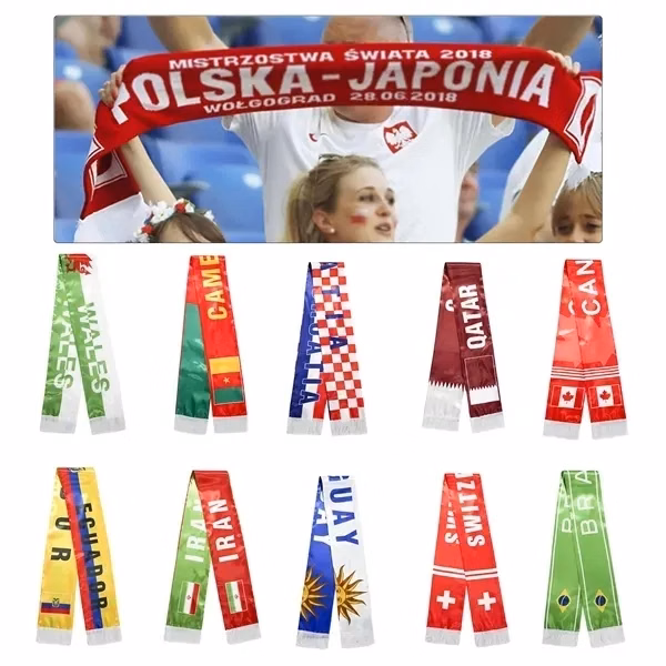 World Cup Fan Soccer Scarf