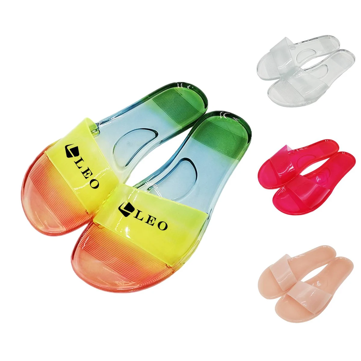 Summer Fashion Jelly Sandals Casual Shoes Slippers 1