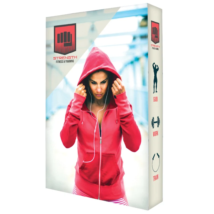Locus Light Wall Display Backlit 7.5 ft.x5ft./5 ft.x7.5 ft. Double Sided 1