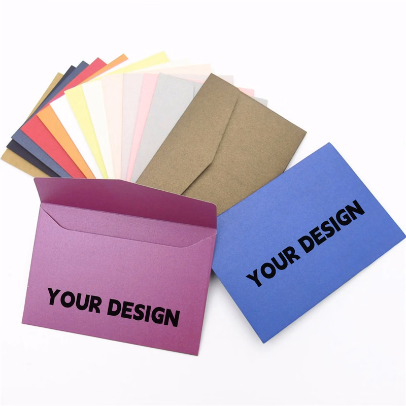 A6 Colorful Envelope Personalize Gift Card