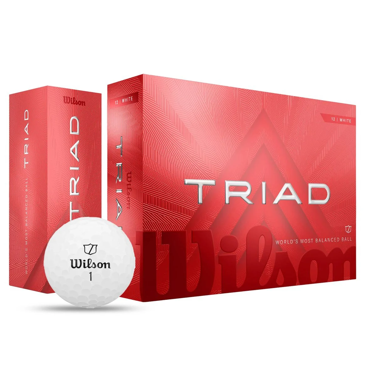 Wilson Triad Golf Balls 1