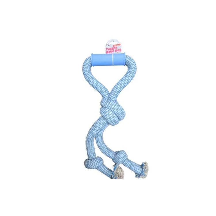 Tug with Handle Rope Dog Toy 1