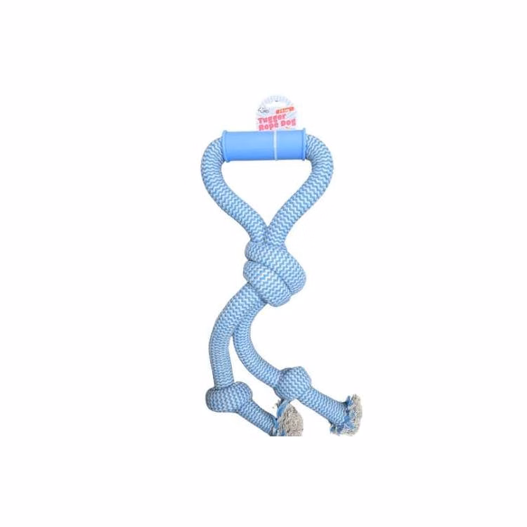 Tug with Handle Rope Dog Toy