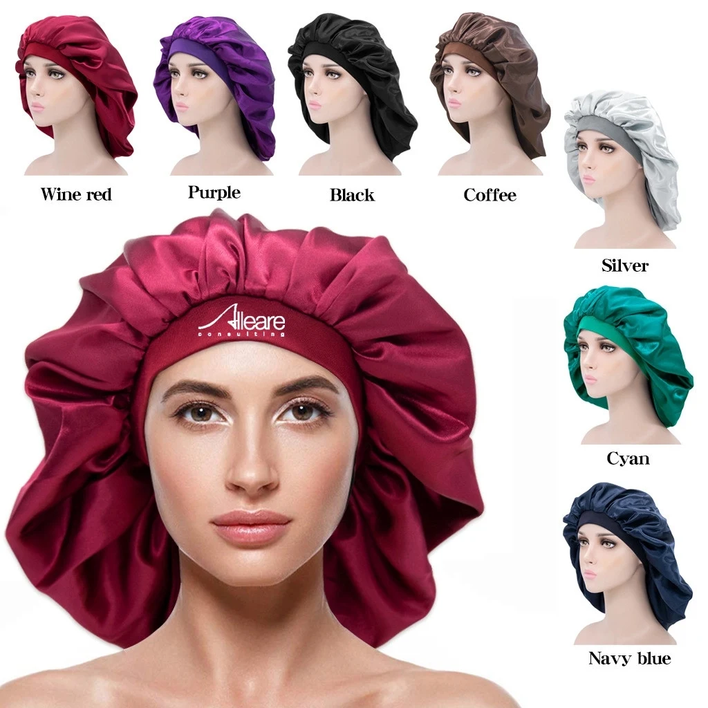 Satin Silky Sleeping Bonnet 1