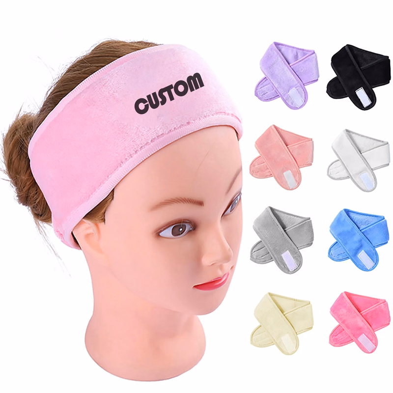Flannel Facial Spa Headband