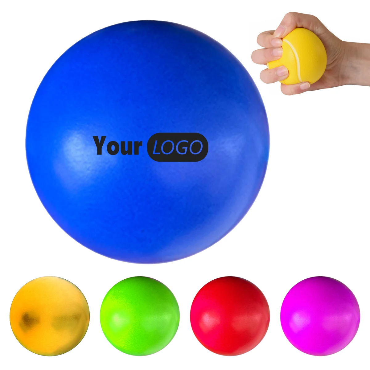 Pu Heart-Shaped Custom Stress Ball For Personalized Comfort 1
