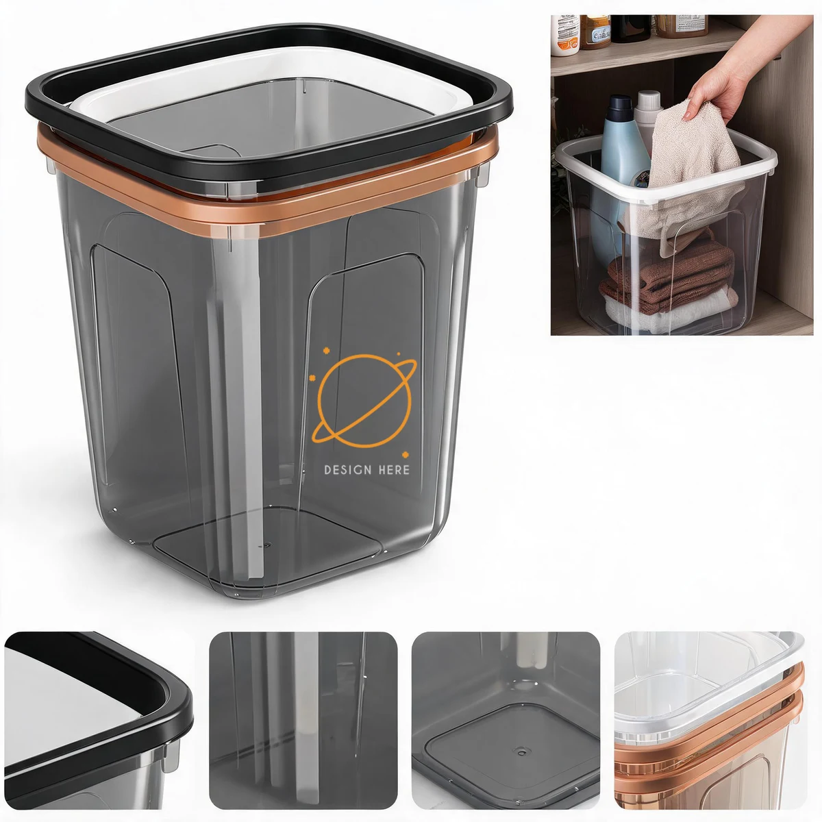 SleekSee Trash Bin 1