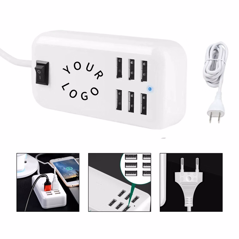 6 Ports USB Charger Hub Station