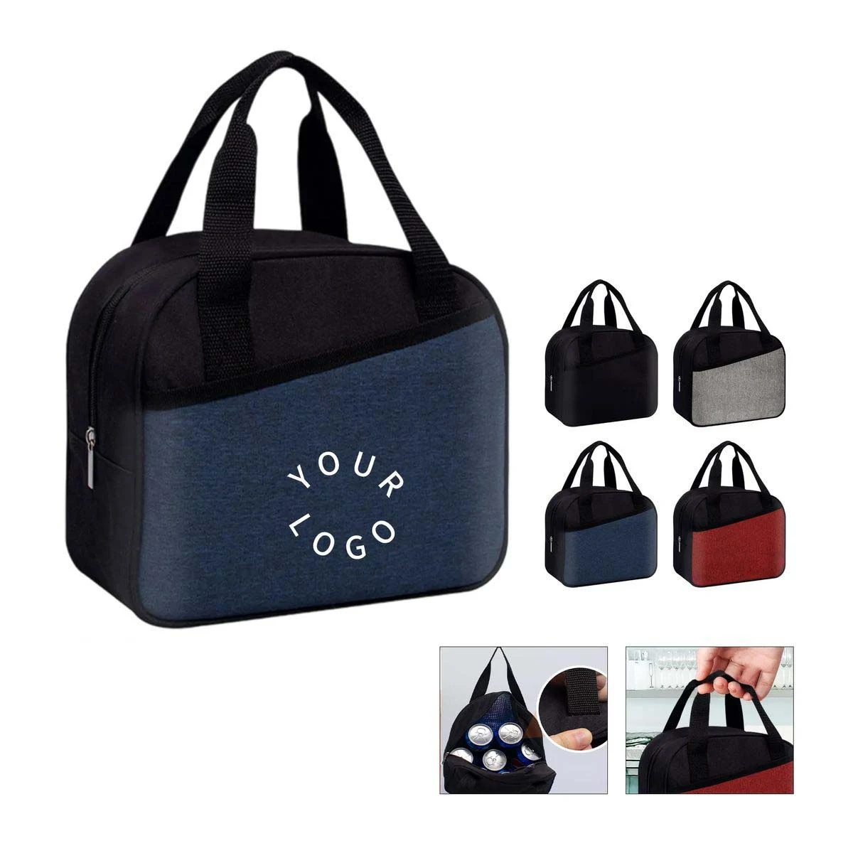 5L Small Outdoor Cooler Bag with Aluminum Film Inside 1