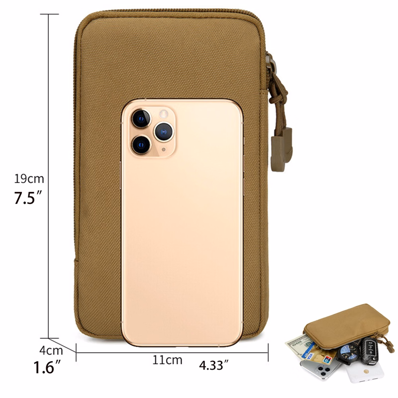 Tactical Military Coin Card Wallet