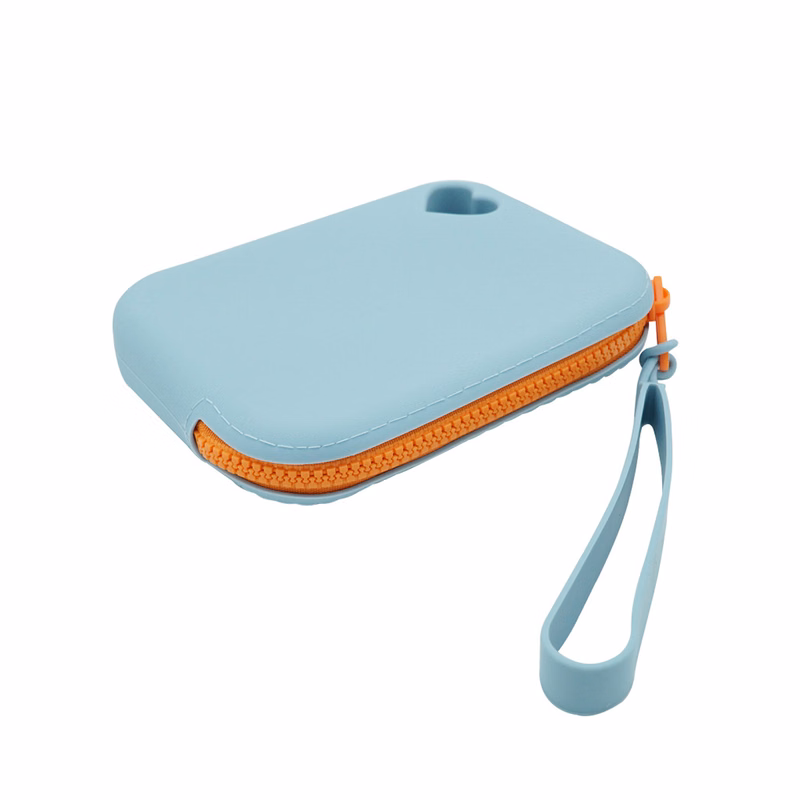 Silicone Storage Pouch With Hand Strap