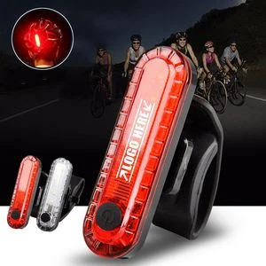 Rechargeable LED Bicycle Light Adjustable Band with Light Up And Strobe Modes 1
