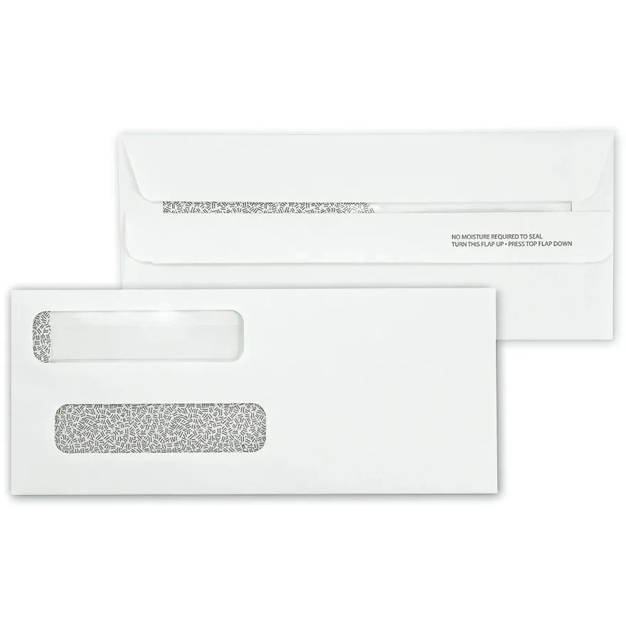 Envelopes, Double Window, Self Seal, Cheques 1