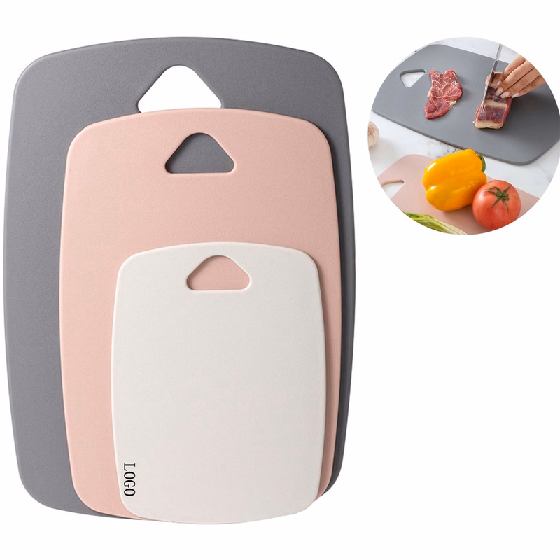 3 Pcs Plastic Cutting Board Set for Kitchen