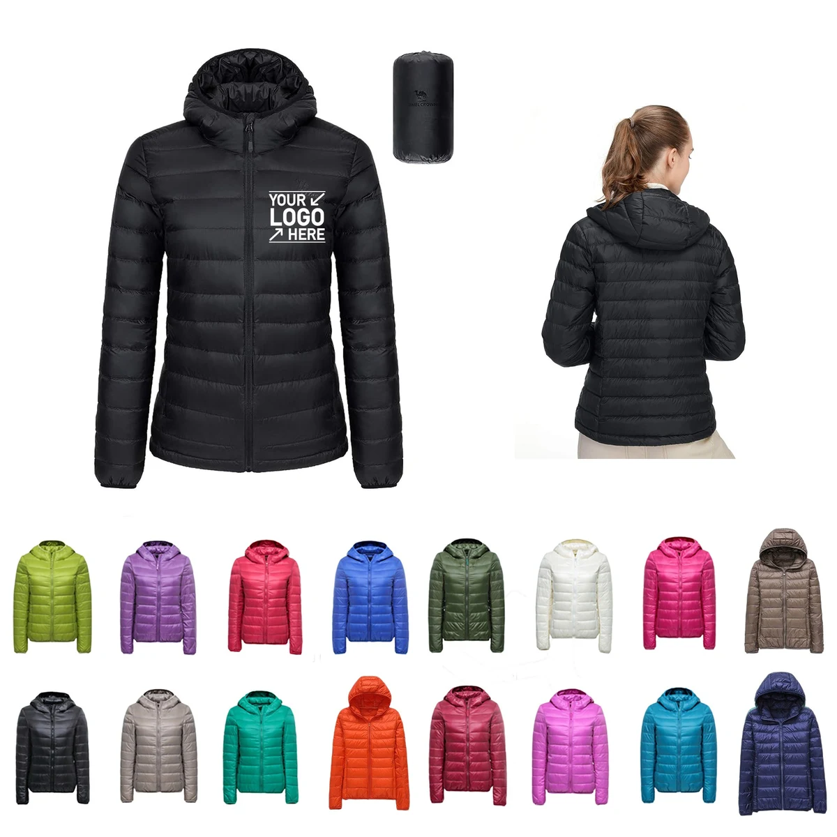 Hooded Short Down Jacket 1