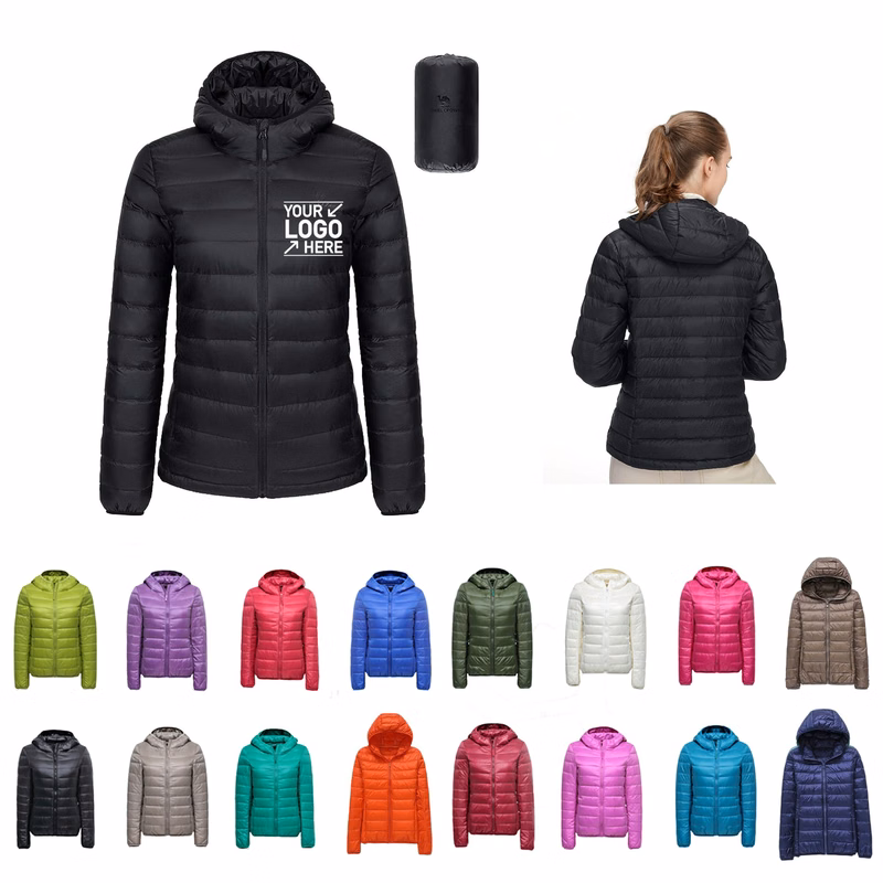 Hooded Short Down Jacket