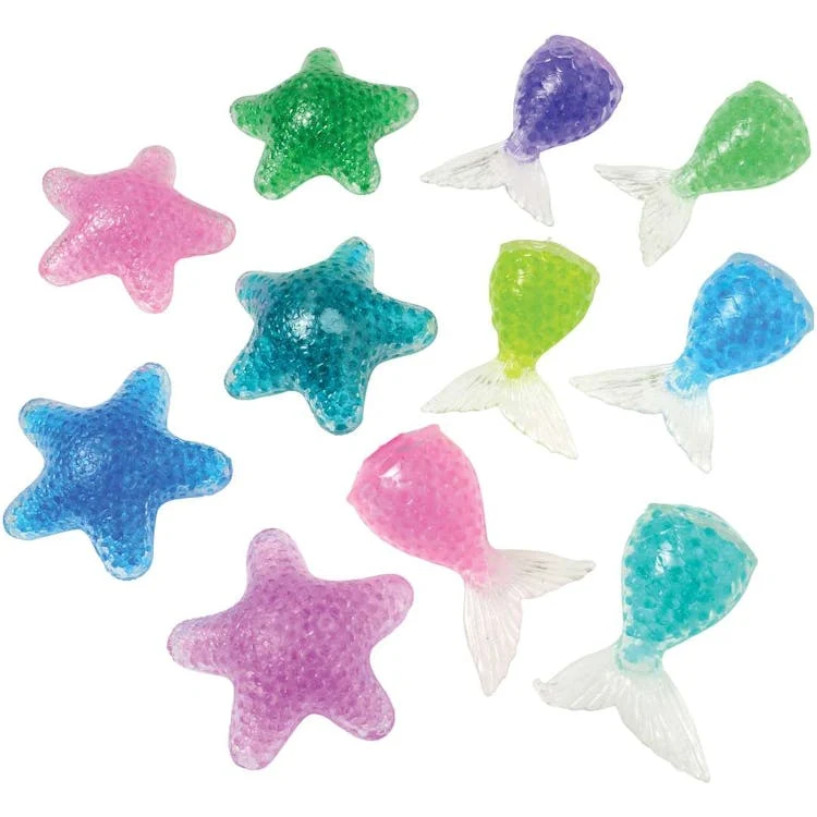Squashy Mermaid Tails & Starfish 1