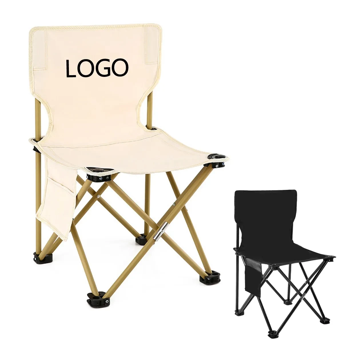 Folding Camping Oxford Chair With Bag 1