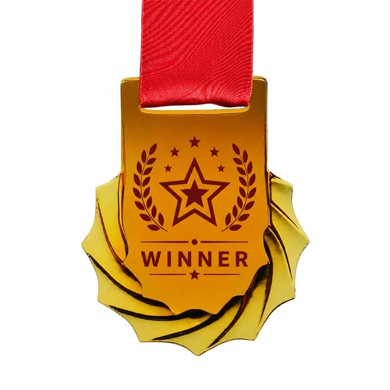 Wave Glass Medal 1