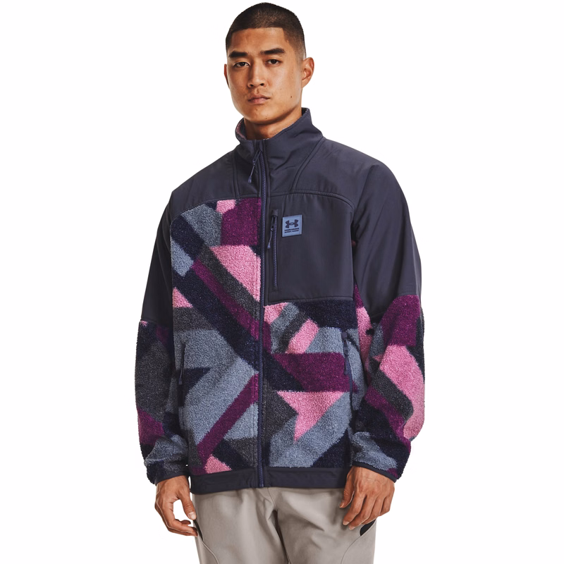 Men's UA Mission Printed Full-Zip 