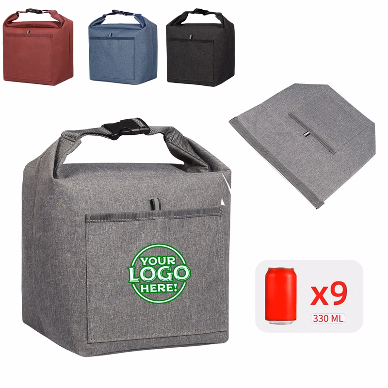 MOQ1 Portable Insulated Lunch Bag Thermal Food Tote Carrier
