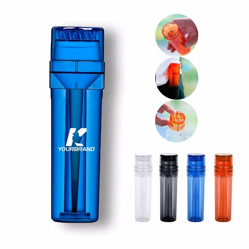 Multifunction Portable Plastic All-In-One Cigarette Grinde