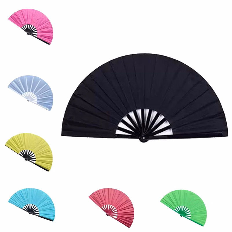 Full Color Kung Fu Fan MOQ50