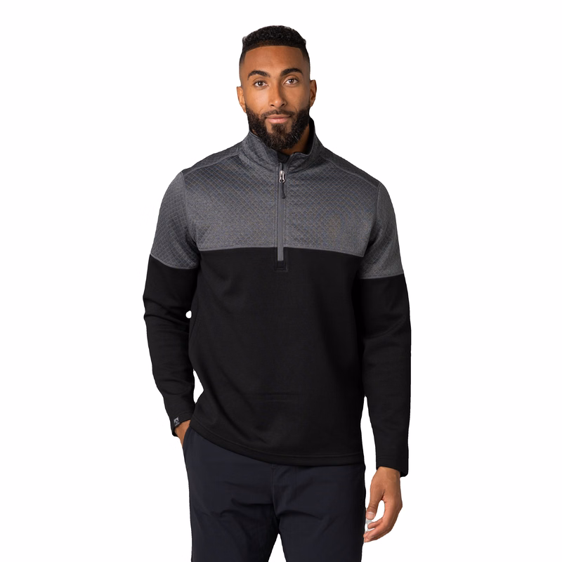 Storm Creek Men's Architect Quilted Quarter Zip