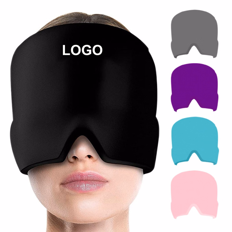 Ice Pack Mask Cooling Gel Headache Relief Cap