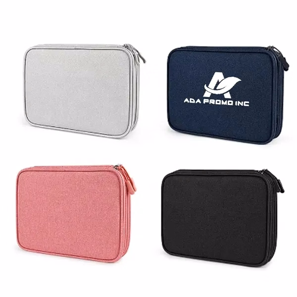 Dual Layers Travel Gear Organizer Bag