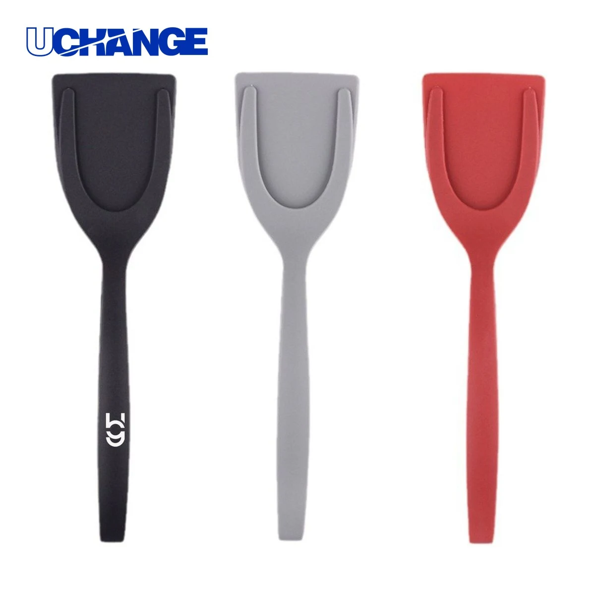 2-in-1 Grip and Flip Spatula Tongs for Kitchen Use 1
