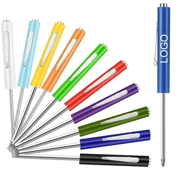 Reversible Pocket Screwdriver with Magnetic Tip 1