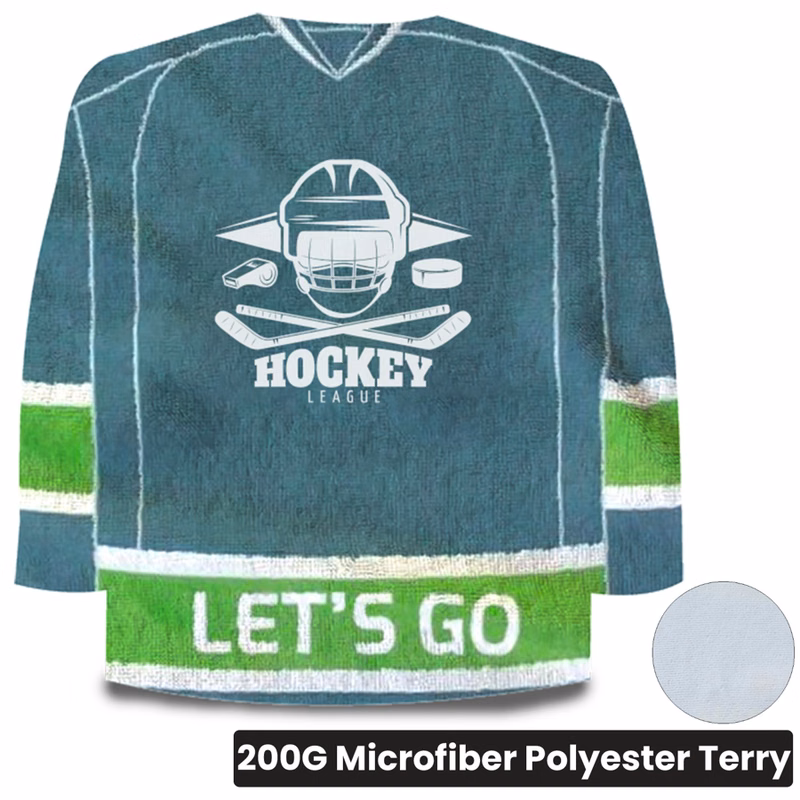 Sublimation Long Sleeve Jersey Rally Towel - 17"x17"