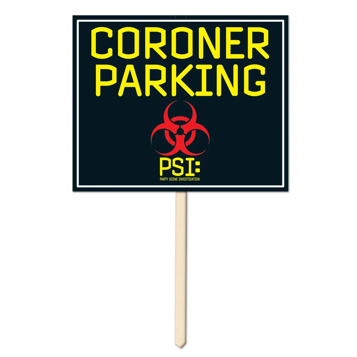 Coroner Parking Sign 1