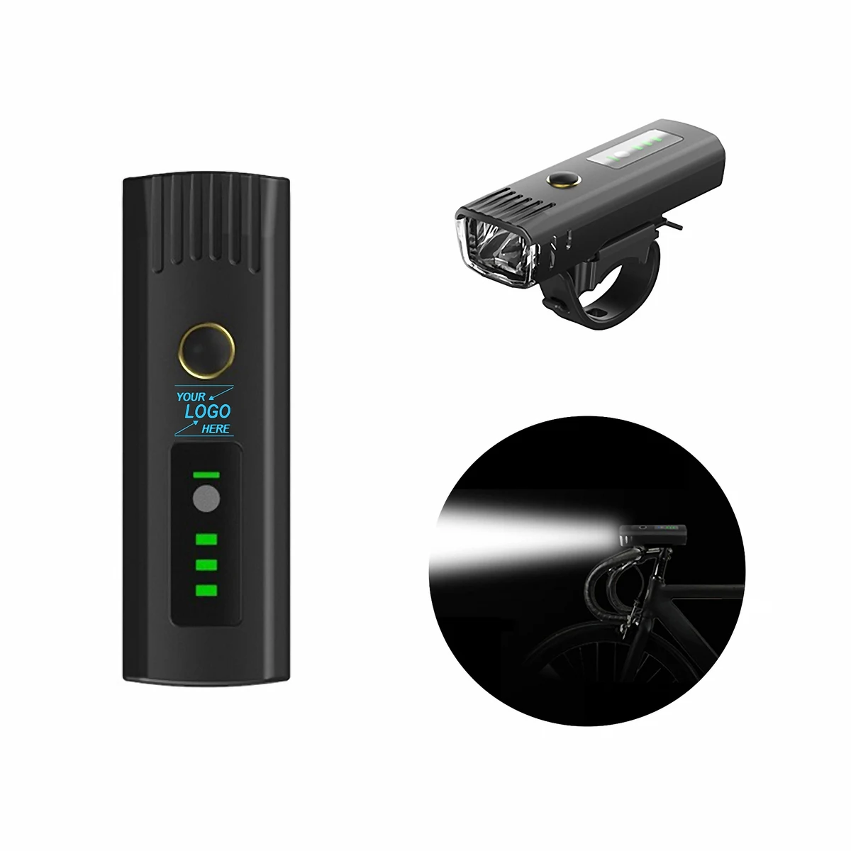 USB Rechargeable Automatic Bike Light 1