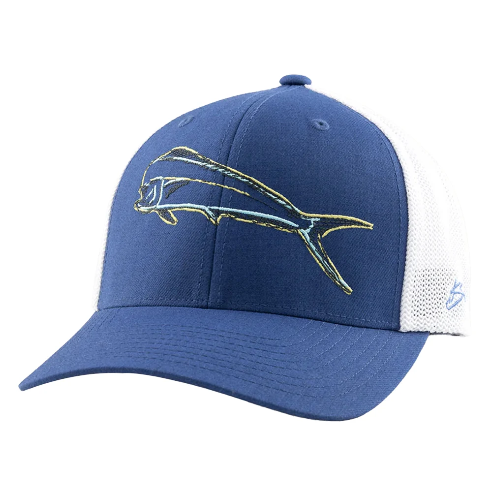 HUK® Gamefish Drift Trucker Cap with Custom Logo 1