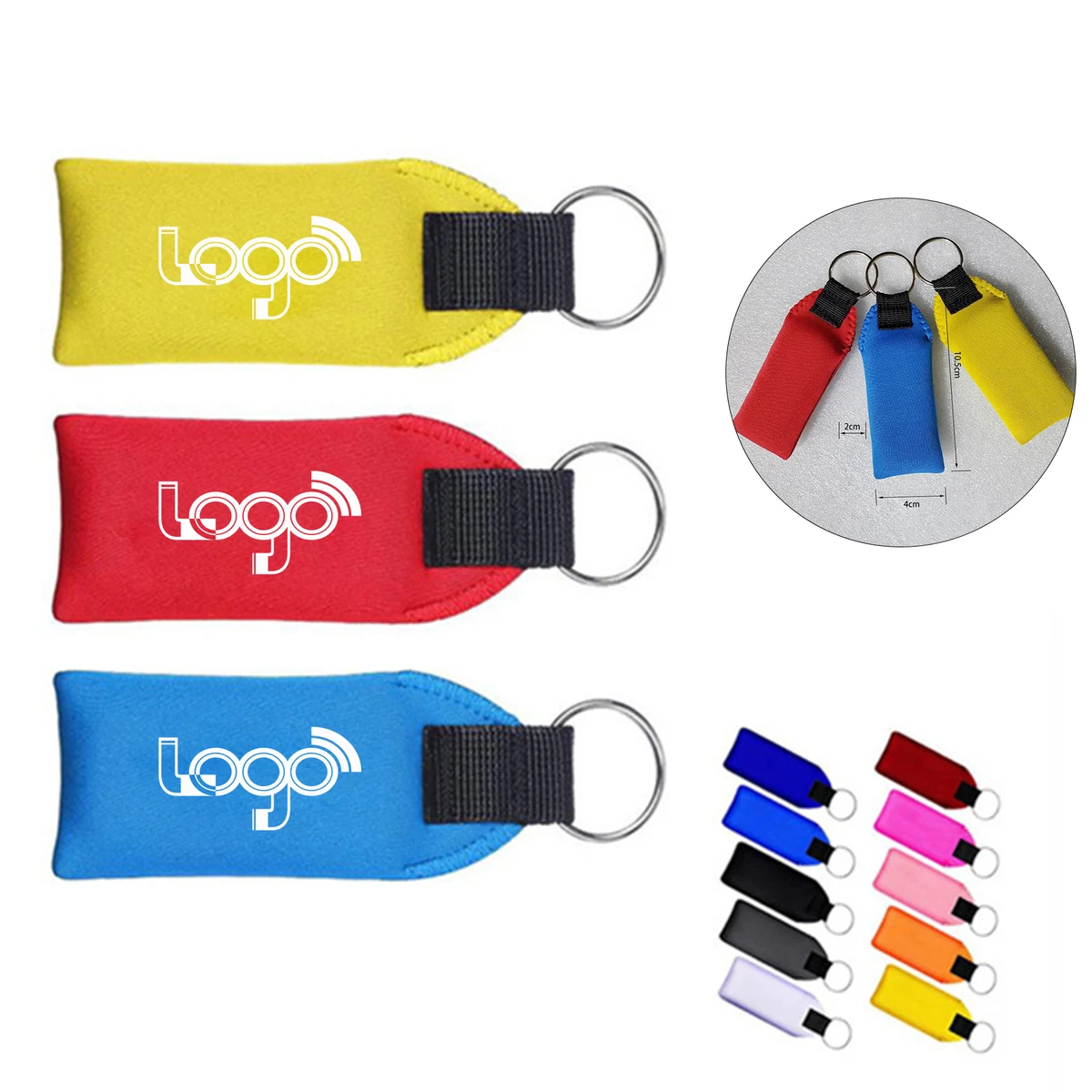 Foam Floating Boat Keychain 1
