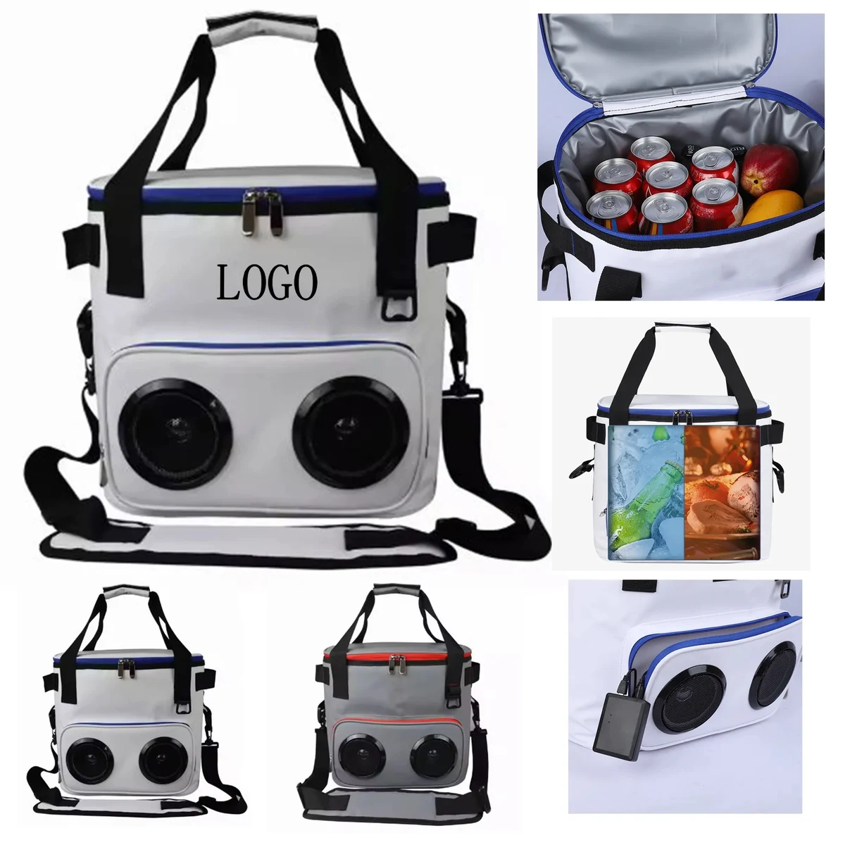 Insulated Picnic Cooler with Speaker 1