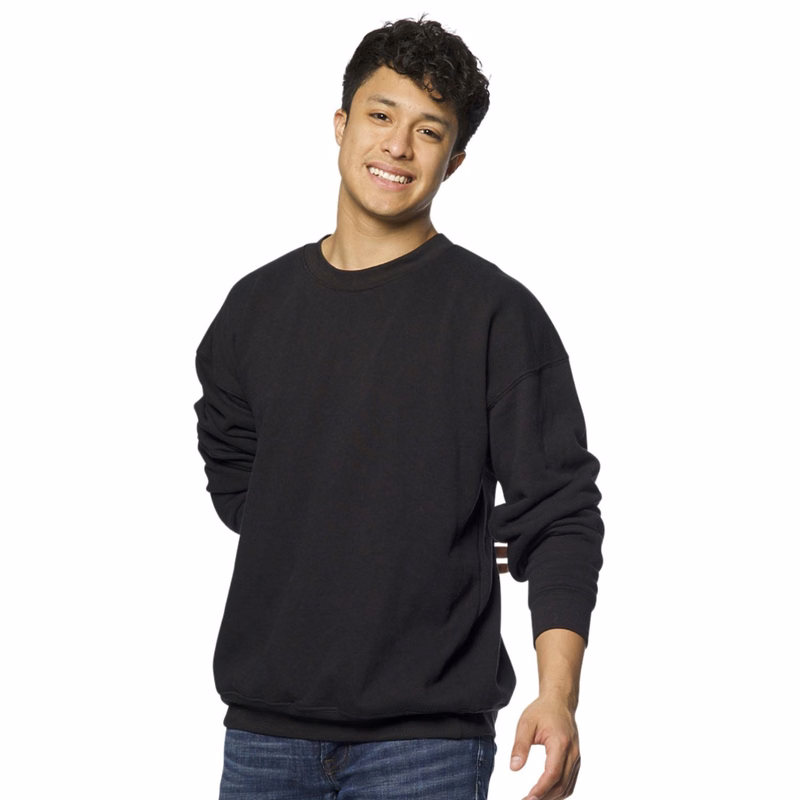 USA Made Unisex Fashion Fleece Oversize Crew Sweatshirt