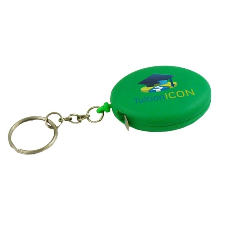 3' Oval Tape Measure W/Key Chain(Key Chain, Keychain, Key tag, Tape Measure, Tools)- Close out 1